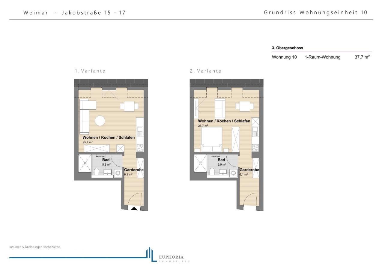 Apartment Cityappartements Bauhaus